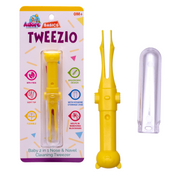 Adore Tweezio Baby 2 in 1 Nose & Navel Cleaning Tweezer - Yellow- Pack of 1