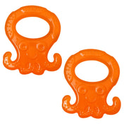 Adore Luscious Water Filled EVA Teethers- Orange Octopus -2pack