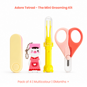 Adore Tetrad- The Mini Grooming Kit- Pack of 4 Multicolor