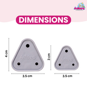 Adore Baby Safety Child Proofing Electrical Socket Cover Set- Pack of 12-Grey