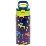 Adore Helios! Double Wall Insulated Stainless Steel Sipper 350ml- Blue Jeep