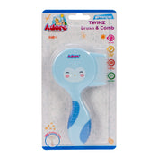 Adore Twinz Baby Brush & Comb Grooming Set - Blue