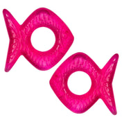 Adore Luscious Water Filled EVA Teethers- Pink Fish -2pack