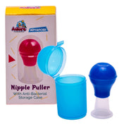 Adore Nipple Puller with Anti bacterial Storage Case-Blue