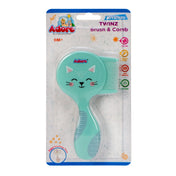 Adore Twinz Baby Brush & Comb Grooming Set - Green
