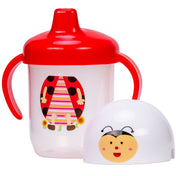 Adore SPINHX Duck Bill/ Hard Spout Sipper with Twin Handle & Hygiene Cap- 250ml- Red