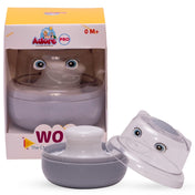 Adore Wow! The Character Powder Puff Set- Elephant Grey