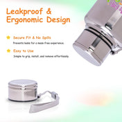 Adore Capster- The Regular Neck Steel Water Bottle Cap- Stainless Steel- Pack of 1