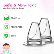 Adore Spouty- The Regular Neck Soft Silicon Spout- Pack of 2