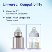 Adore Spouty- The Wide Neck Soft Silicon Spout- Pack of 2