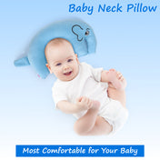 Adore Li'l Elephant- The Neck Shaped Mustard/ Rai Seeds Pillow - Blue