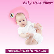 Adore Li’l TED- The Neck Shaped Mustard/ Rai Seeds Pillow - Pink