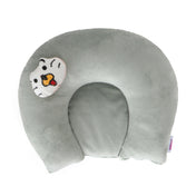 Adore Li’l TED- The Neck Shaped Mustard/ Rai Seeds Pillow - Grey