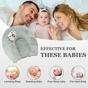 Adore Li’l TED- The Neck Shaped Mustard/ Rai Seeds Pillow - Grey