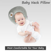 Adore Li’l TED- The Neck Shaped Mustard/ Rai Seeds Pillow - Grey