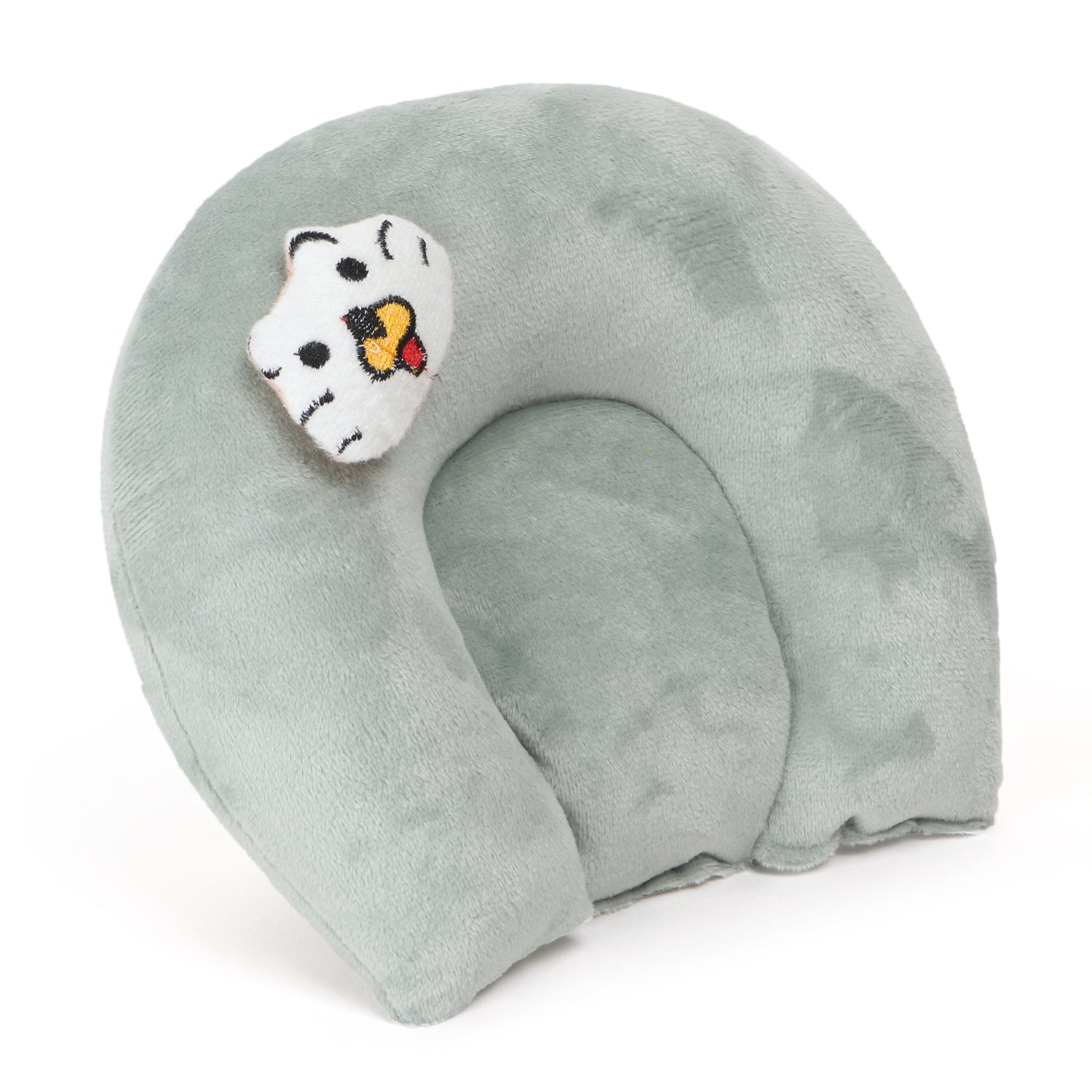 Adore Li’l TED- The Neck Shaped Mustard/ Rai Seeds Pillow - Grey