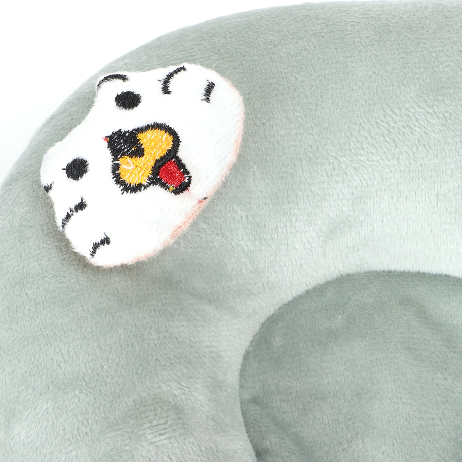 Adore Li’l TED- The Neck Shaped Mustard/ Rai Seeds Pillow - Grey