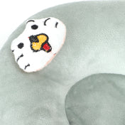 Adore Li’l TED- The Neck Shaped Mustard/ Rai Seeds Pillow - Grey