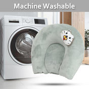 Adore Li’l TED- The Neck Shaped Mustard/ Rai Seeds Pillow - Grey