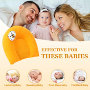 Adore Li’l TED- The Neck Shaped Mustard/ Rai Seeds Pillow - Oange