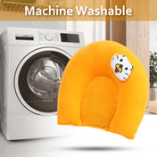 Adore Li’l TED- The Neck Shaped Mustard/ Rai Seeds Pillow - Oange