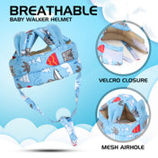 Adore REINDEER - The Adjustable Safety Head Protector Helmet with Adjustable Strap - Blue