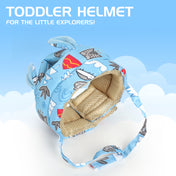 Adore REINDEER - The Adjustable Safety Head Protector Helmet with Adjustable Strap - Blue