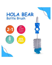 Adore Hola Bear 2 in 1 Bottle Cleaning Brush Kit- Green