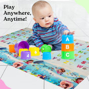 Adore Crawly Baby Crawl n Play Mat - Combo 1 (Light color)