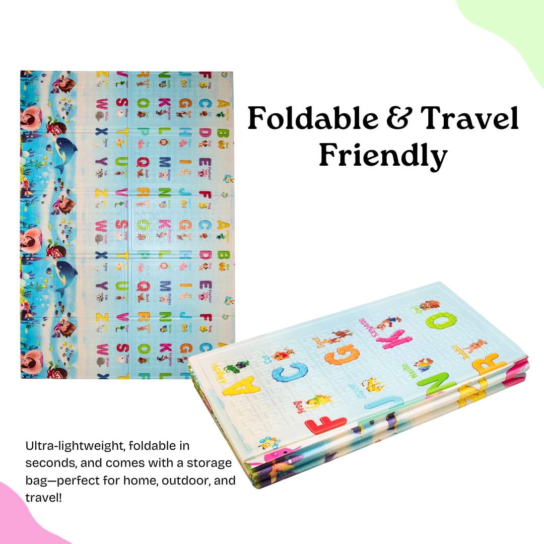 Adore Crawly Baby Crawl n Play Mat - Combo 1 (Light color)