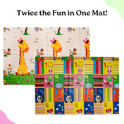 Adore Crawly Baby Crawl n Play Mat - Combo 2 (Dark color)