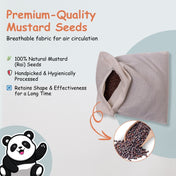 Adore Exter! Baby Pillow with Mustard Seeds- 600g -Panda