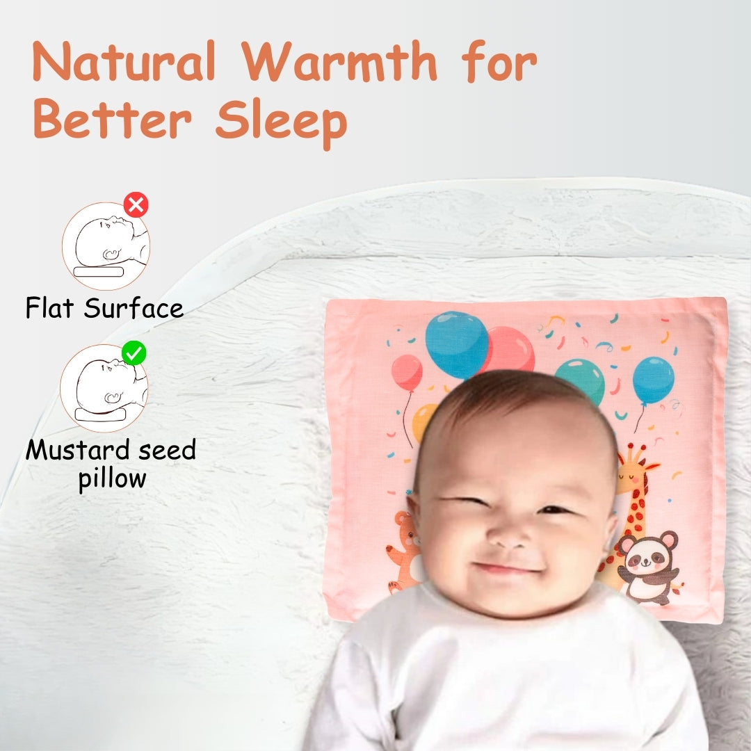 Adore Exter! Baby Pillow with Mustard Seeds- 600g -Panda