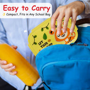 Adore Winner! Kids Stainless Steel Lunch box with Storage Box and Steel Spoon - Purple