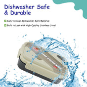 Adore Kids Meal! The Stainless Steel Lunch Box with Inner Box and Steel Spoon - Brown