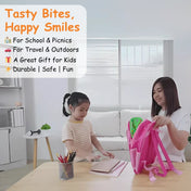 Adore Good Food! The Stainless Steel Lunch box with inner box and steel spoon - Yellow