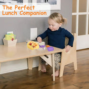 Adore Good Food! The Stainless Steel Lunch box with inner box and steel spoon - Purple