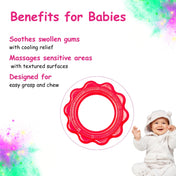 Adore Luscious Jumbo Water Filled EVA Teether- Big Ring Red