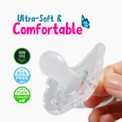 Adore Snuggle- The Silicon Pacifier- Pack of 2