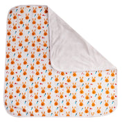 Adore Pro SPRING! The Premium Organic Muslin Multipurpose Baby Towel cum Blanket - 75*75 cms - Busy Bunny Theme
