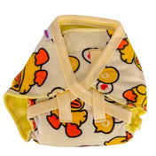 Adore Insta Dry Baby Cloth Tie Knot Langot/ Nappies/ Langota - Holds up to 2* Pees -4-8 months-Yellow Duck
