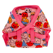 Adore Insta Dry Baby Cloth Tie Knot Langot/ Nappies/ Langota - Holds up to 2* Pees- 9-12 months Pink Candy
