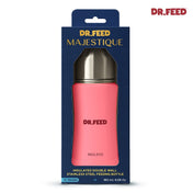 Adore Dr.Feed Majestique Insulated Thermos Hot/ Cold Stainless Steel Feeding Bottle with Anti-Colic Teat- D3- 180ml-Dark Pink