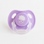 Adore Airo! The Symmetrical Pacifier that Glows in Dark with Storage Case- Purple