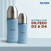Adore Dr.Feed Capster! The Wideneck Stainless Steel Cap- Pack of 2- Fits with D3 and D4