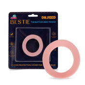 Adore Dr.Feed Bestie! The Silicon Base for Dr.Feed Wide Neck Bottles- Baby Pink- Pack of 2