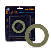 Adore Dr.Feed Bestie! The Silicon Base for Dr.Feed Wide Neck Bottles- Military Green Pack of 2