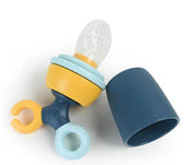 Adore Twig! Silicone Food/Fruit Nibbler with Safety Head, Soft Pacifier/Feeder - Blue