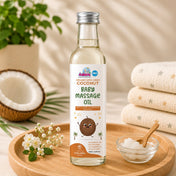 Adore Pure & Premium Organic Extra Virgin Coconut Oil -Cold Pressed- Glass Bottle- 250ml