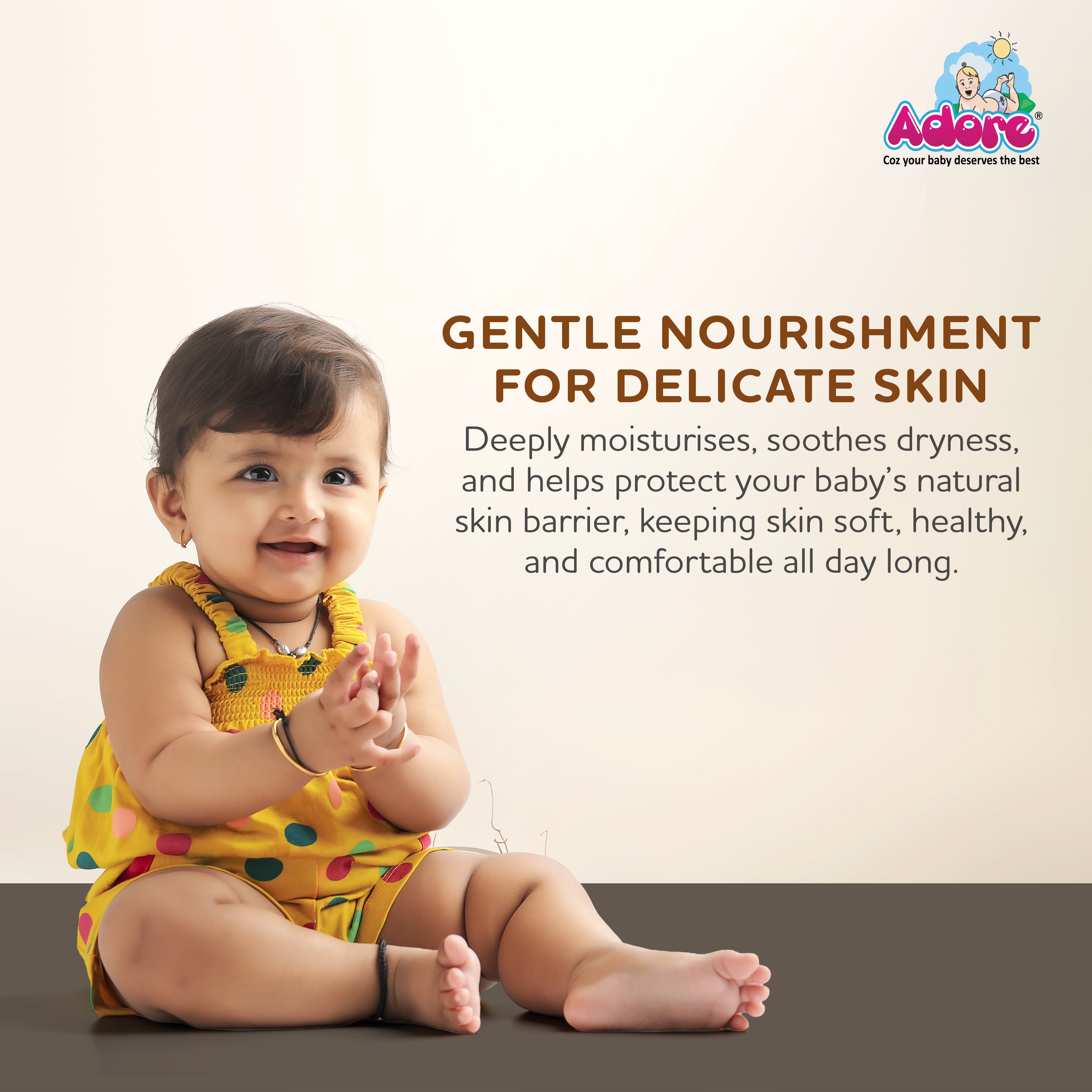 Adore Pure & Premium Organic Extra Virgin Coconut Oil -Cold Pressed- Glass Bottle- 250ml